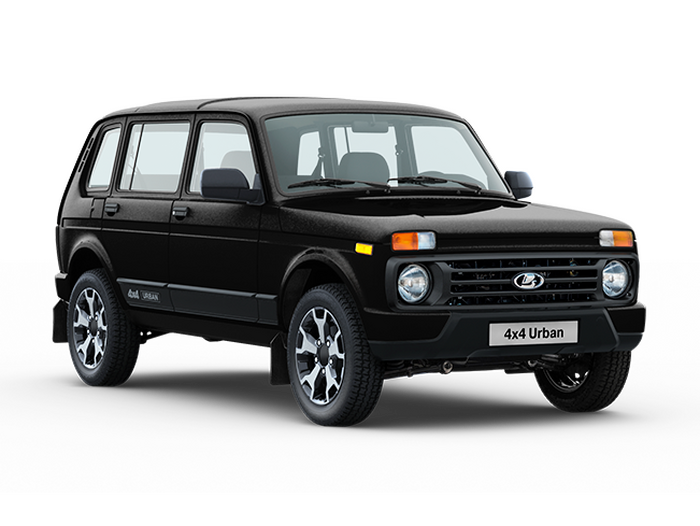 Lada 4x4 Urban 5 дв. Черный "Пантера"