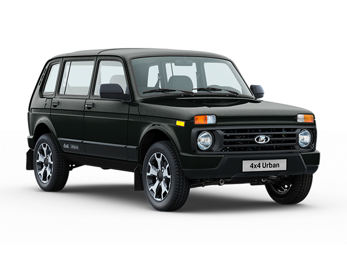 Lada 4x4 Urban 5 дв. Темно-зеленый "Несси 2"