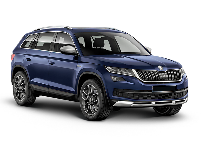 Skoda Kodiaq Scout Синий
